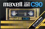 Compact Cassette Maxell UD XLII 90 Type II Chrome 1980 Europe