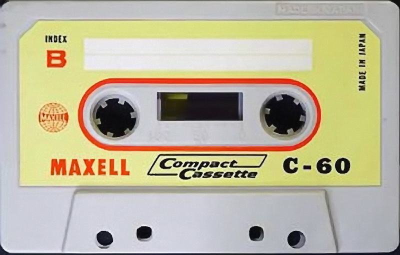 Compact Cassette Maxell 60 Type I Normal 1966 USA