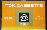 Compact Cassette TDK 40 Type I Normal 1972 USA