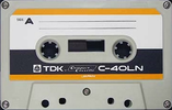 Compact Cassette TDK 40 Type I Normal 1972 USA