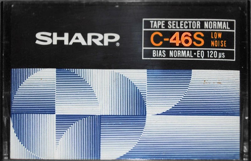Compact Cassette Sharp S 46 Type I Normal 1979 Worldwide