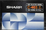 Compact Cassette Sharp S 46 Type I Normal 1979 Worldwide