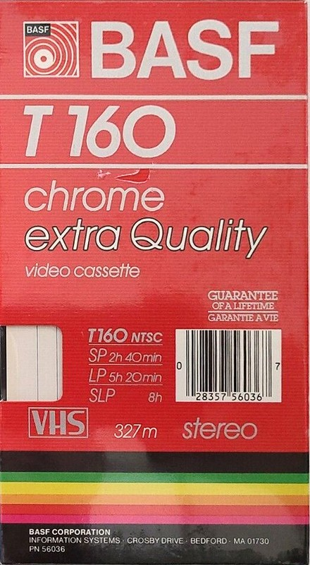 VHS, Video Home System: BASF  - Extra Quality 160