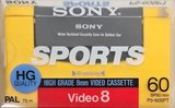 cover of Video8, Hi8, Digital8 Sony HG Type IV Metal