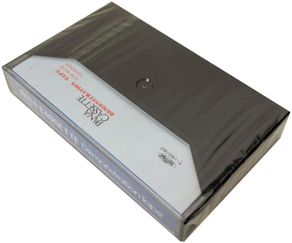 Compact Cassette National "PANA Cassette" Demonstration Tape Japan