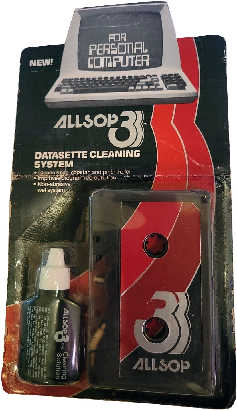 Blister Allsop Cleaning Cassette 1984 USA