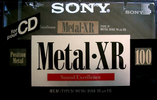 Compact Cassette Sony Metal-XR 100 Type IV Metal 1992 Europe