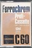Compact Cassette Grundig Profi-Cassette 60 Type III Ferro Chrome 1974 Europe
