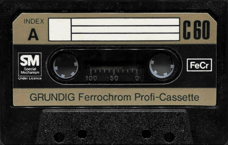 Compact Cassette: BASF Grundig - Profi-Cassette 60