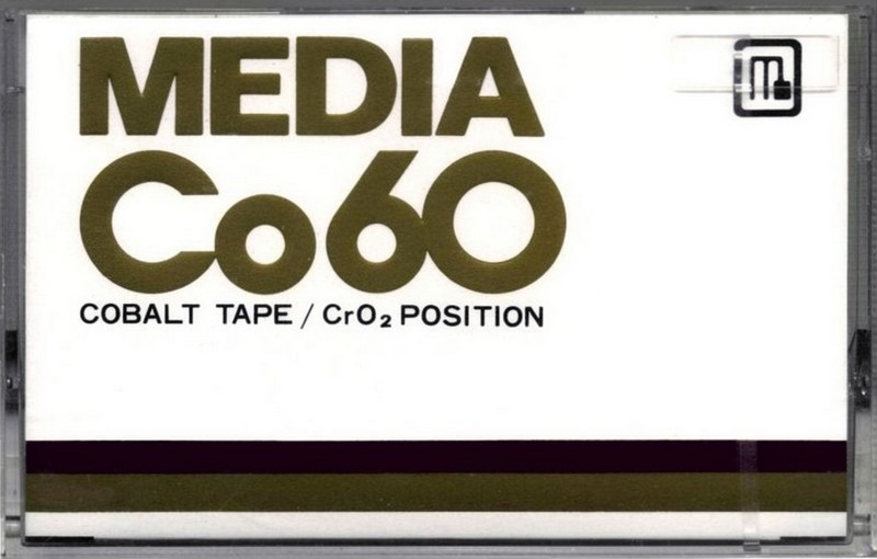 Compact Cassette Media 60 "Cobalt Co60" Type II Chrome 1984 South Korea