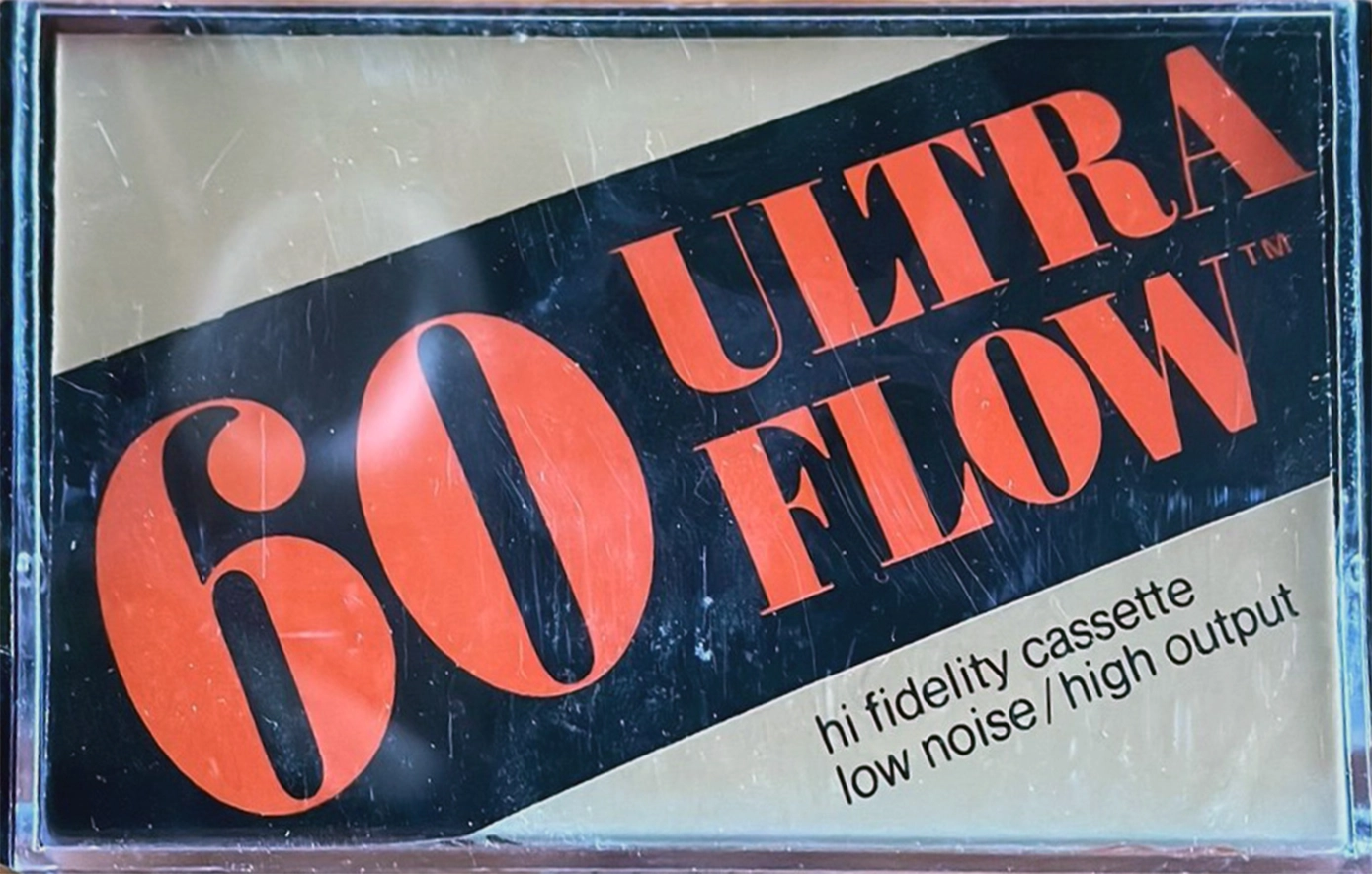Compact Cassette Ultra Flow 60 Type I Normal Hong Kong