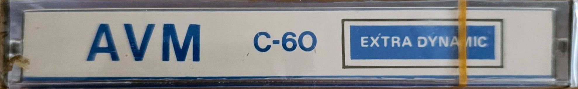 Compact Cassette AVM 60 "UT-60HOP" Type I Normal Unknown Country