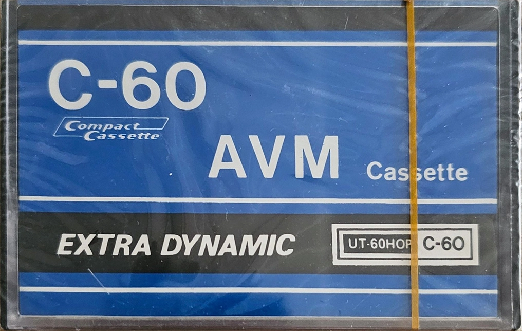 Compact Cassette AVM 60 "UT-60HOP" Type I Normal Unknown Country