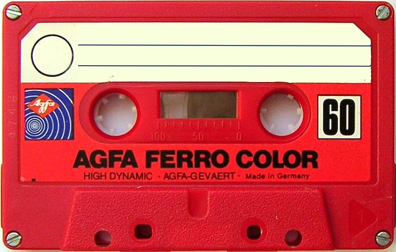 Compact Cassette AGFA Ferrocolor 60 Type I Normal 1978 Europe