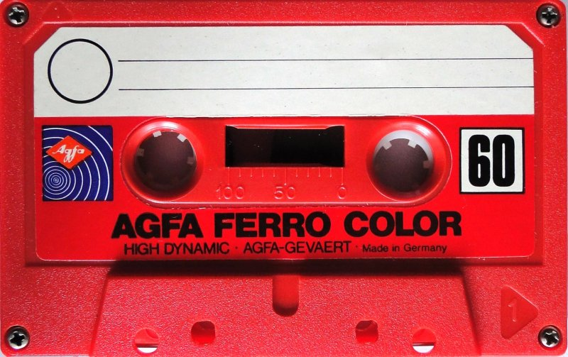 Compact Cassette AGFA Ferrocolor 60 Type I Normal 1978 Europe