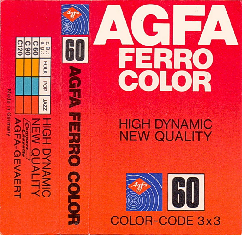 Compact Cassette: AGFA  - Ferrocolor 60