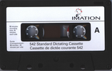 Compact Cassette Imation 542 90 Dictating Cassette 1999 USA