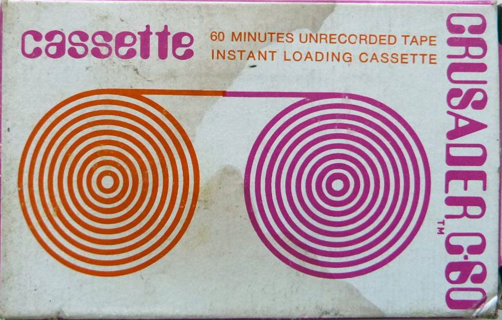 Compact Cassette Crusader 60 Type I Normal USA