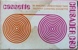 Compact Cassette Crusader 60 Type I Normal USA