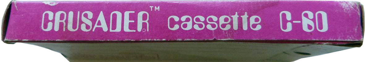 Compact Cassette Crusader 60 Type I Normal USA