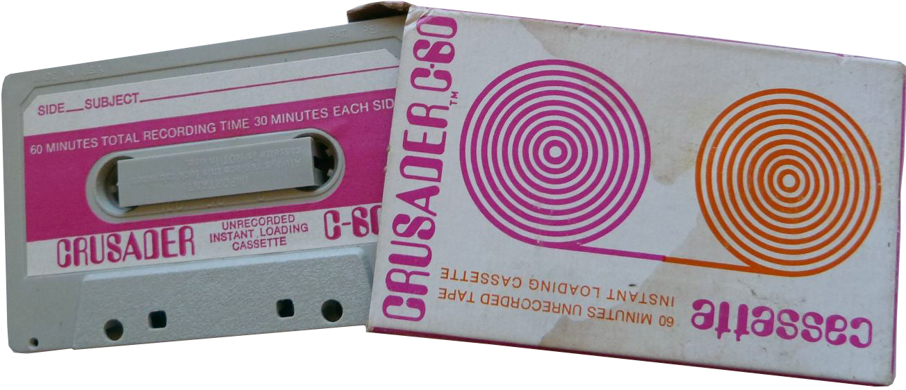 Compact Cassette Crusader 60 Type I Normal USA