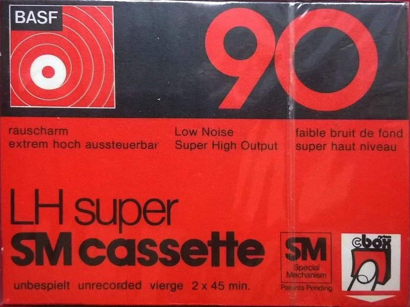 Compact Cassette: BASF  - LH Super 90