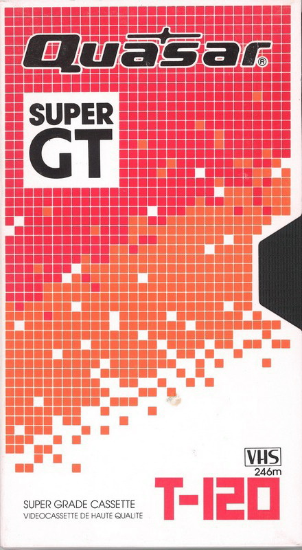 VHS, Video Home System Quasar Super GT 120 "VC-T120R" Type I Normal North America