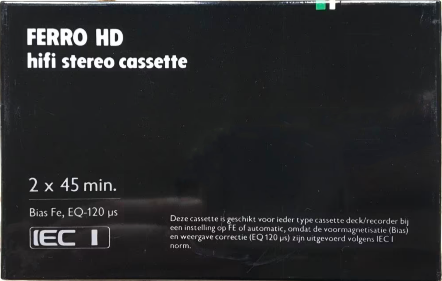 Compact Cassette Hema Ferro HD 60 Type I Normal 1983 Netherlands