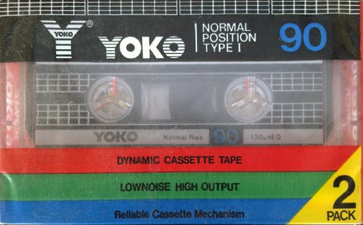 2 pack Yoko 90 Type I Normal 1985 Worldwide