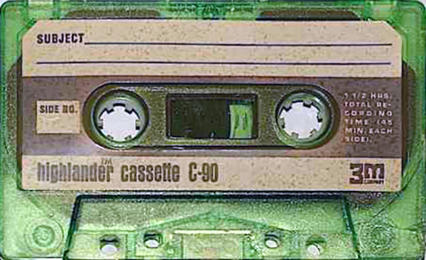 Compact Cassette 3M Highlander 90 Type I Normal 1973 USA