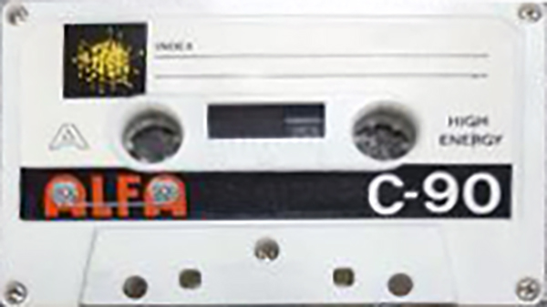 Compact Cassette Alfa 90 Type I Normal Hong Kong
