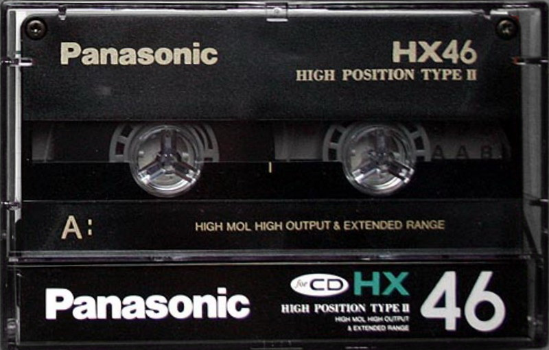 Compact Cassette: TDK Panasonic - HX 46