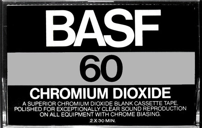 Compact Cassette: BASF  - Chromium Dioxide 60