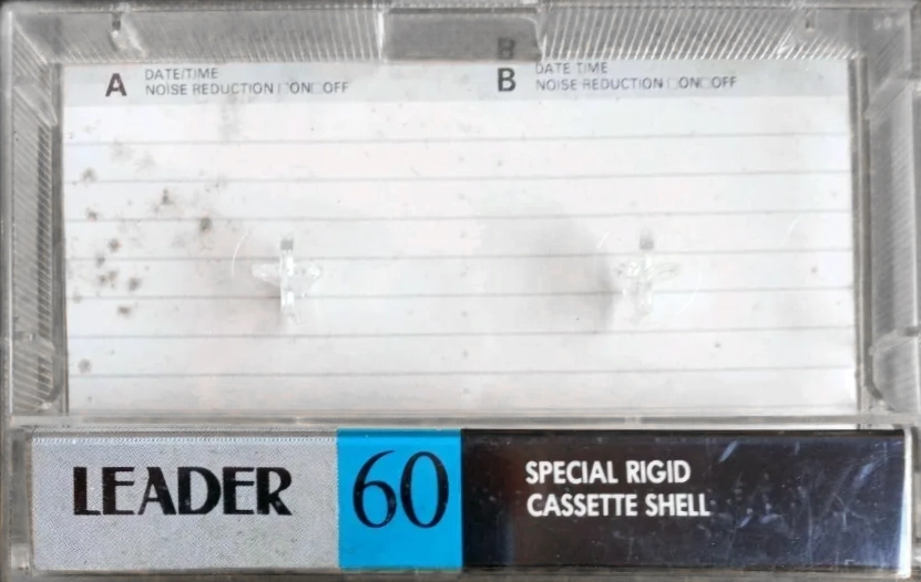 Compact Cassette Leader Walktape 60 Type II Chrome 1992 Latin America