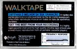 Compact Cassette Leader Walktape 60 Type II Chrome 1992 Latin America