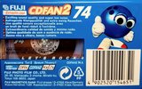 Compact Cassette Fuji CDFAN 74 "CDFAN2 74 A" Type II Chrome 1998 Russia