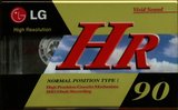 Compact Cassette LG HR 90 Type I Normal USA
