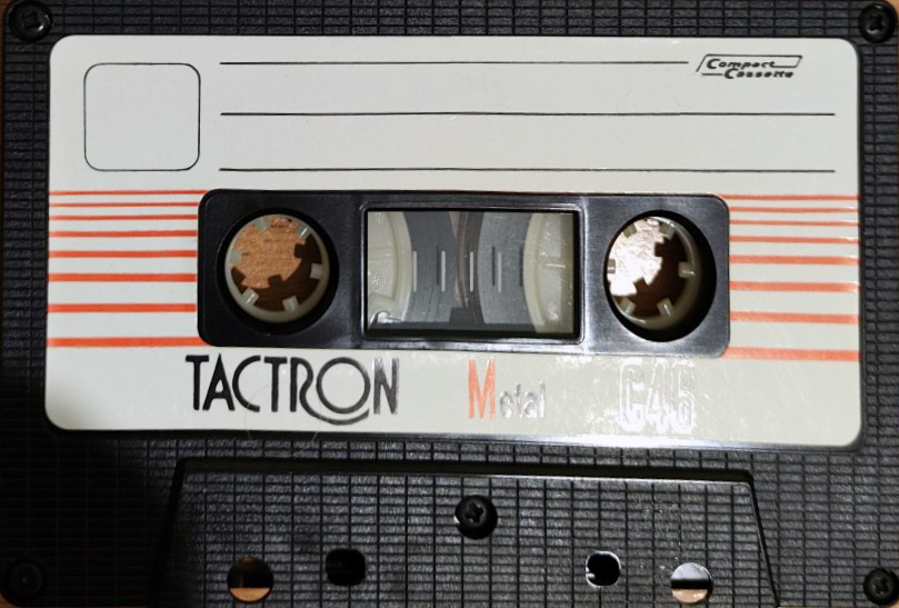 Compact Cassette Tactron 46 Type IV Metal 1980 Worldwide