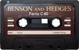 Compact Cassette Benson and Hedges 60 Type I Normal Italy