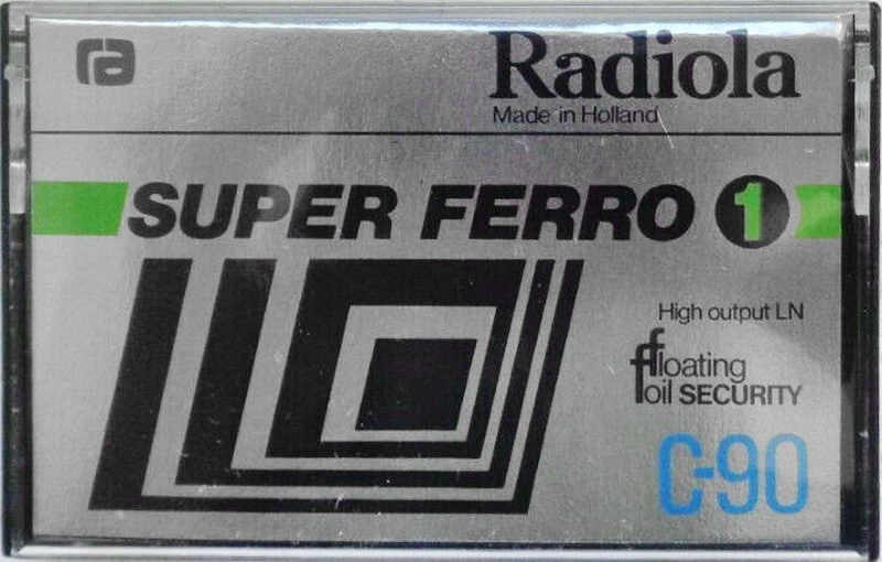 Compact Cassette Radiola Super Ferro 90 Type I Normal 1979 Europe