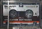 Microcassette Sharp 12 "PC-1251 CE-12C" Computer Cassette 1982 Europe