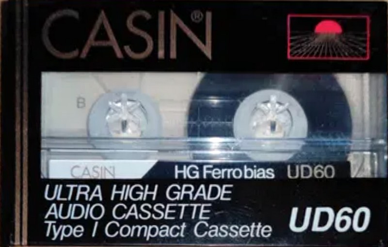 Compact Cassette Casin 60 "UD" Type I Normal Europe