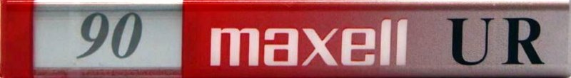 Compact Cassette Maxell UR 90 Type I Normal 1996 Europe