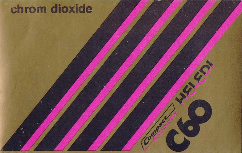 Compact Cassette Heledi 60 Type II Chrome Yugoslavia