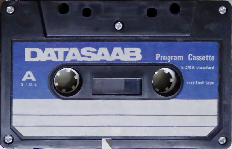 Compact Cassette Datasaab Computer Cassette Sweden