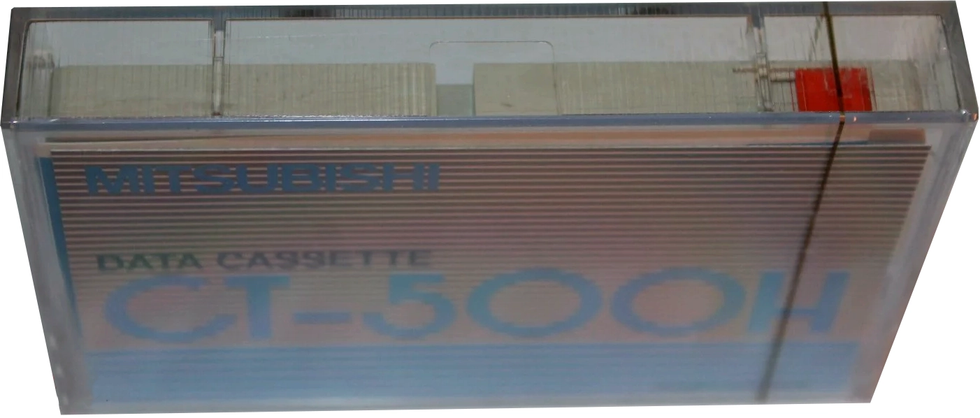 Compact Cassette Mitsubishi / Mitsubishi Electric CT "CT-500H" Computer Cassette 1980 Japan