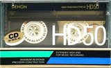 Compact Cassette Denon HD 50 "HD50M" Type II Chrome 1987 Japan