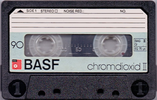 Compact Cassette BASF Chromdioxid II 90 Type II Chrome 1979 Europe