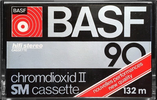 Compact Cassette BASF Chromdioxid II 90 Type II Chrome 1979 Europe