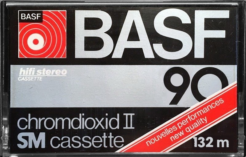 Compact Cassette: BASF  - Chromdioxid II 90